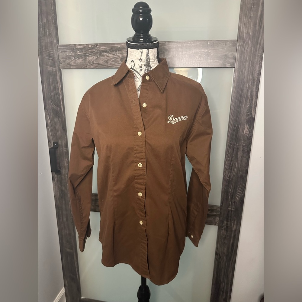 Danner Brown Button-Down Shirt